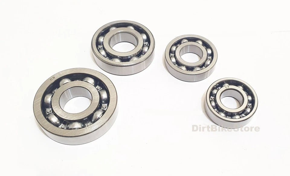 DIRTBIKESTORE Kit Cuscinetti Cambio Trasmissione per Suzuki RM 125 W X Y (1998 1999 2000)