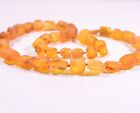 45 Cm Natural Baltic Amber Necklace Unpolished Style Amber Beads 19,9G C-2565