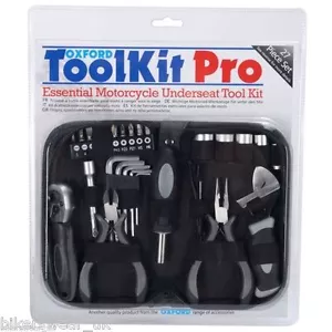 Oxford Tool Kit Pro Underseat Emergency Travel 27 Piece Kit for Motorcycle OX141 - Picture 1 of 1