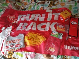 Vintage Kansas City Chiefs Kleenex Holder and Whatnot Lot (SEE DESCRIPTION) - Picture 1 of 8