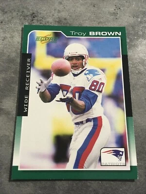 Troy Brown Patriots 2000 Score #122 - Image 1 of 2