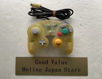 Nintendo Gamecube Controller Clear Skeleton DOL-003 Used from Japan - Image 1 of 4