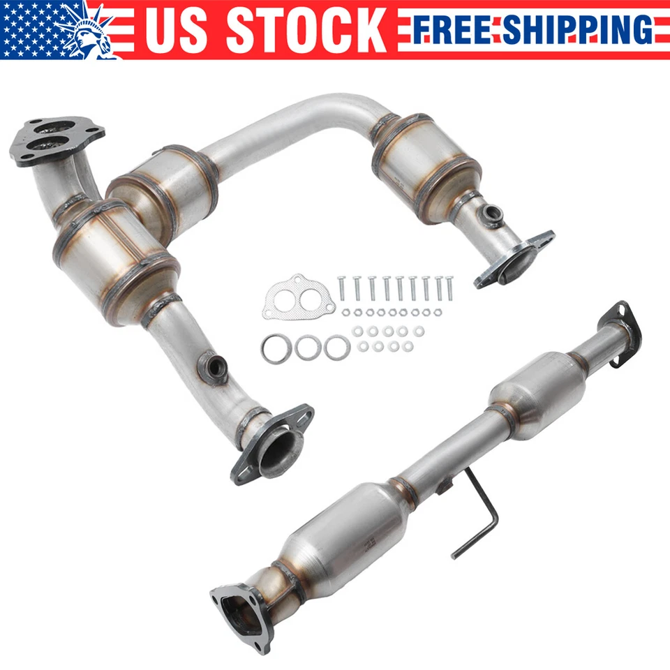 For Ford Ranger 3.0L Front & Rear Catalytic Converter 2001-2003- Fits 3.0L Only Foto 1 de 4