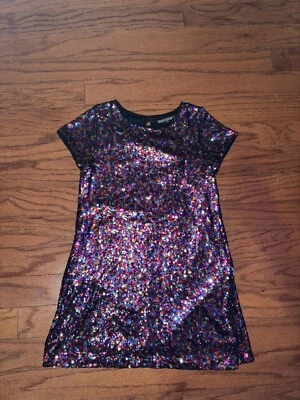 Camisa Top Niñas Multicolor Lentejuelas Tres Corazones Rosa Elegante Blusa Mediana 10/12 Foto 1 de 4