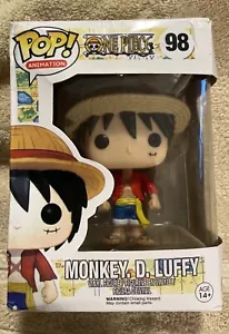 Funko Pop! Vinyl: One Piece - Monkey D. Luffy #98 BOX DAMAGED - Picture 1 of 8