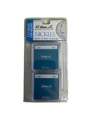 Portamonedas HE Harris Snaplocks 2x2 Safe Deluxe para níquel paquete de 6 Foto 1 de 4