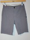O'Neill Shorts Boys size 27 Bermuda Hybrid Board Trunks pockets gray