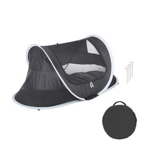 Lightweight Portable Foldable Baby Pop-up Dome Travel Cot Camping Portacot + Bag - Picture 1 of 2