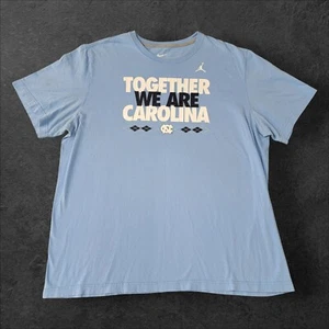 Nike UNC TShirt Jordan Together We Are Carolina North Carolina Tar-Heels Men 2XL - Picture 1 of 7