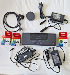 Canon BJC-50 Color Bubble Travel InkJet Printer w/power adapters, cable, inks - Picture 1 of 17