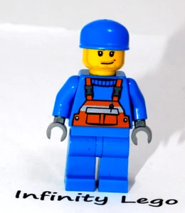 LEGO City worker with Blue Cap Game Minifigure Miscellaneous Ludo 851847 4499572 - Picture 1 of 3