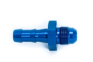 10mm - Dash 6 / -6 EN / JIC 6 Conexión de manguera / Boquilla de manguera azul anodizado - Imagen 1 de 3