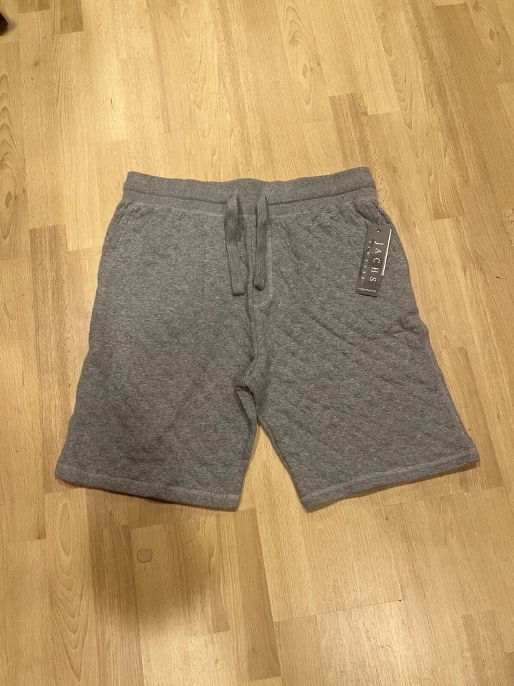 Nuevos Pantalones Cortos Jachs New York Gris Adulto Hombre Logo Informales para Sudar Talla XL Foto 1 de 2