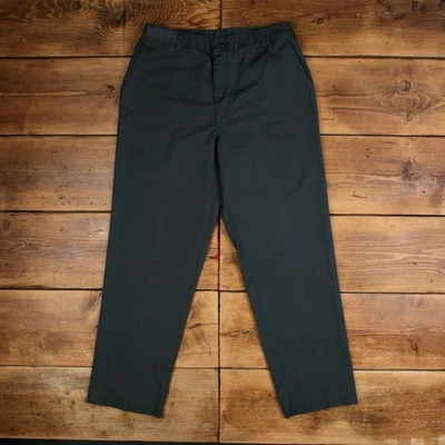 Vintage Red Kap Chino Pants Trousers 34x32 Mens Straight Green Cotton - Image 1 of 4
