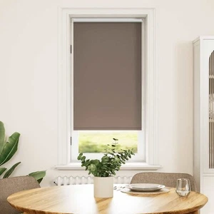 Roller Blind Blackout 60 x 120 cm Coffee - Picture 1 of 12