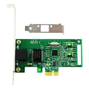 9301CT PCIEx1 Gigabit Single Electrical Port Server Netzwerkkarte 82574L Ch6428 - Afbeelding 1 van 10