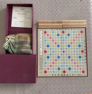 Vintage Selchow & Righter Scrabble 1970’s Crossword Board Game Complete - Picture 1 of 7