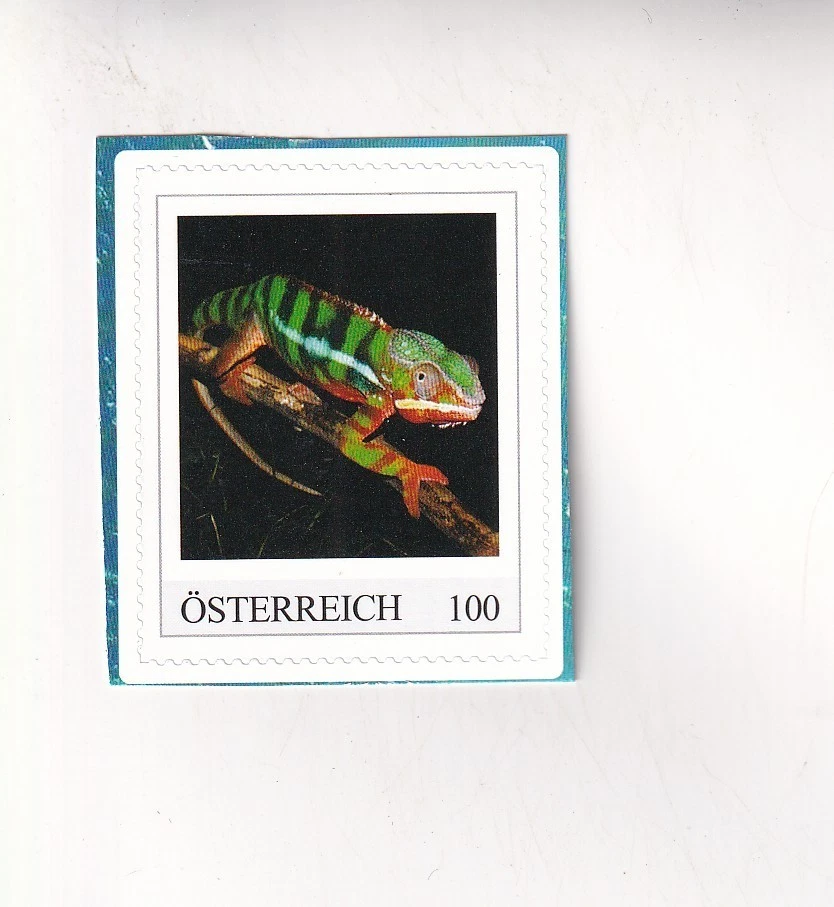 澳大利亚邮票 PM House of the Sea 变色龙爬行动物完好 — 第 1/1 张图片