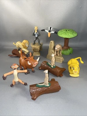 Juego de 9 figuras de acción en vivo del Rey León McDonalds 2019 Foto 1 de 4