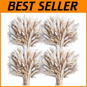 Bohemian Style Pampas Grass Bouquet - 440PCS Dried Flowers - Picture 1 of 8