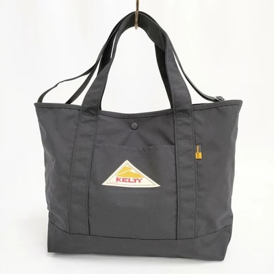 Bolso de Mano KELTY Cordura Nylon 2 Vías Negro 5-0804G◎ Foto 1 de 4