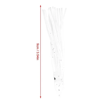 ˙ 10pcs Bag Mini Size Squid Octopus Shape Fishing Bait Lure Fishing Tackle - Bild 1 von 4