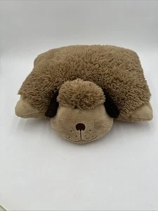 Cuscino Animali Accogliente Cucciolo Marrone Marrone Marrone 18" Peluche Cane Super Morbido Peluche - Foto 1 di 18