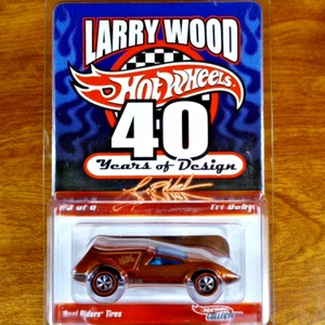 Hot Wheels RLC Tri Baby 759/8500 Orange Larry Wood 40 Years of Design Redline - Picture 1 of 3