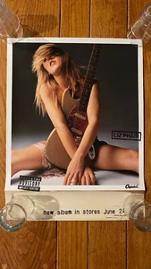 LIZ PHAIR - PÓSTER PROMOCIONAL - 2005 doble cara 18x24 grueso stock. USA Último - Imagen 1 de 4