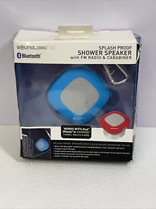 SoundLogic SBS-6/6096 Bluetooth Aqua All Weather Splash Proof Speaker - Blue - Picture 1 of 5