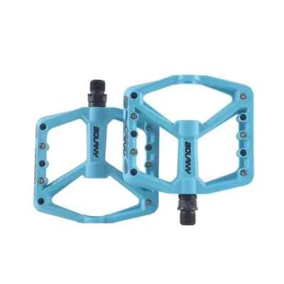Mountain Bike Anti-slip Nylon Pedal Ultralight Sealed Bearing Pedal Bicycle Part - Image 1 of 4