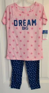 CANDIE'S Girls' Cozy PJ's Set Dream Big - Picture 1 of 3