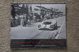 Porsche 917 2010 Calendario Fotografo Hal Crocker - Vic Elford - Foto 1 di 6