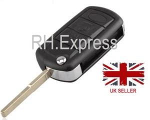 3 Tasten Schlüsselanhänger Etui Klinge für Land Rover Discovery 3 Range Rover & LOGO (A73) - Bild 1 von 7