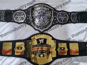 THE UNDERTAKER PHENOM+WWE CRUISERWEIGHT 2MM Wrestling Champion Belts (Replica) - Picture 1 of 8