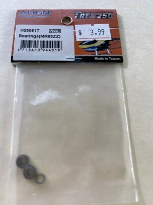 Align H25061 T-Rex 250 Bearings(MR63ZZ) - Image 1 of 2