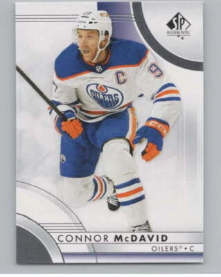 2023-24 SP Authentic #1 Connor McDavid  Edmonton Oilers V99851 - Image 1 of 3