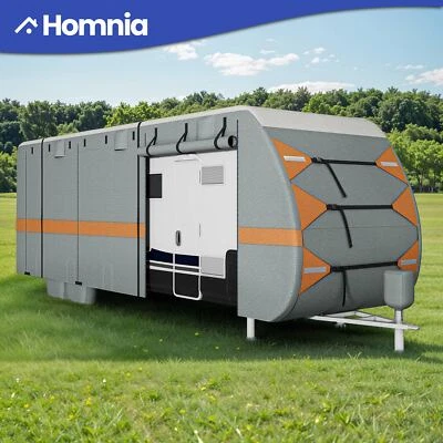 Cubierta impermeable de 30 pies para autocaravana para camping glamping familiar remolque cámper cubierta Foto 1 de 4