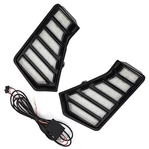 1 Pair Front Fog Light Side Grille Daytime Running Lamp For Toyota Tacoma 2024+ - Picture 1 of 12