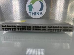 Cisco Nexus N9K-C9348GC-FXP Nexus 9300 48 x 100M/1G BASE-T ports, 4 x 1/10/25-G - Afbeelding 1 van 5
