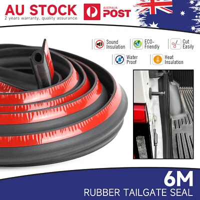 TAILGATE SEAL KIT FOR TOYOTA HILUX SR5 SR ROGUE UTE WORKMATE Made In China - image 1 of 4
