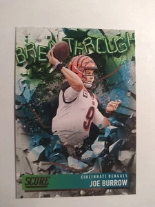 Joe Burrow 2021 Score Breakthrough #b3 - Picture 1 of 2