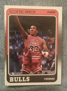 1988 Fleer Scottie Pippen Rc Rookie #20 Bulls - Picture 1 of 6
