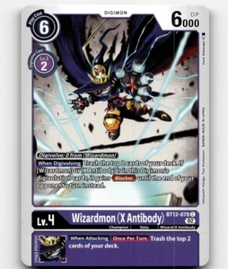 Digimon Wizardmon (X Antibody) Across Time BT12-078 C - Picture 1 of 1