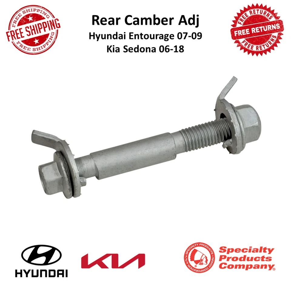 Kit de ajuste de inclinación trasera SPC +/- 0,75 grados para Hyundai Entourage y Kia Sedona Foto 1 de 4