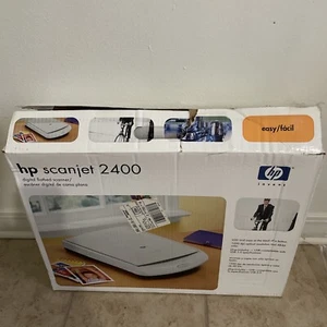 HP ScanJet 2400 Flatbed Scanner 1200dpi New Open Box