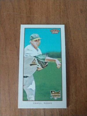 2009 Topps 206 Mini Piedmont #289B Trevor Cahill  - Image 1 of 2