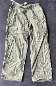 Nike ACG Zip-Off Trail Pants  NEUTRAL OLIVE & SUMMIT WHI Size Large (DX6646 276 - Picture 1 of 5