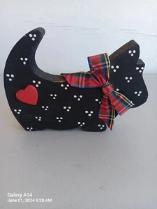 Scottish Terrier Wooden Decorative Plaque - Picture 1 of 2