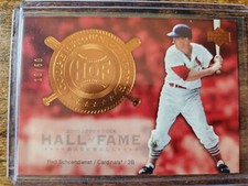 2005 Upper Deck Hall of Fame Red Schoendienst Cooperstown Calling 10/50 #CO-RS1